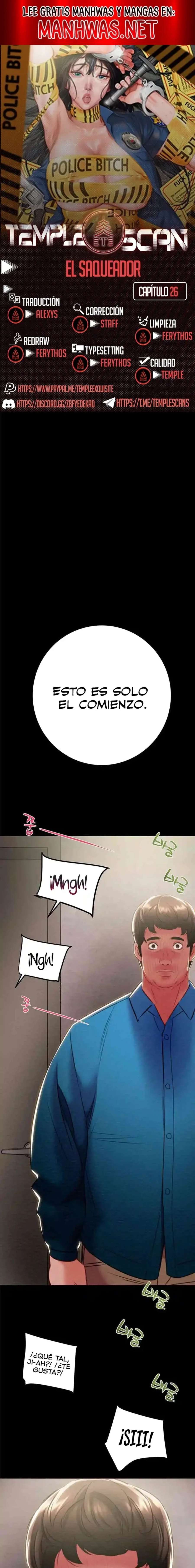 El Saqueador Capítulo 26 - Página 1