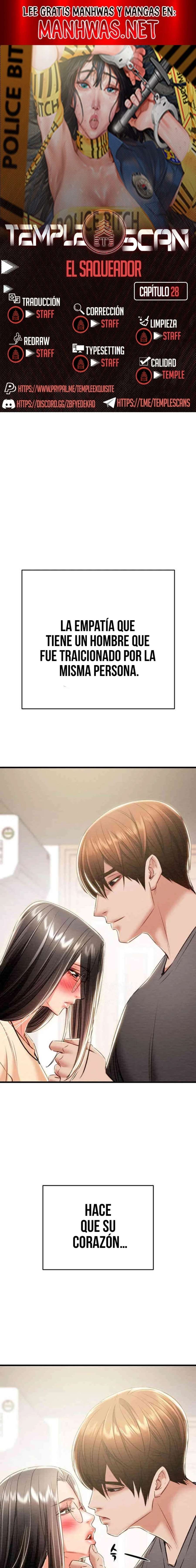 El Saqueador Capítulo 28 - Página 1