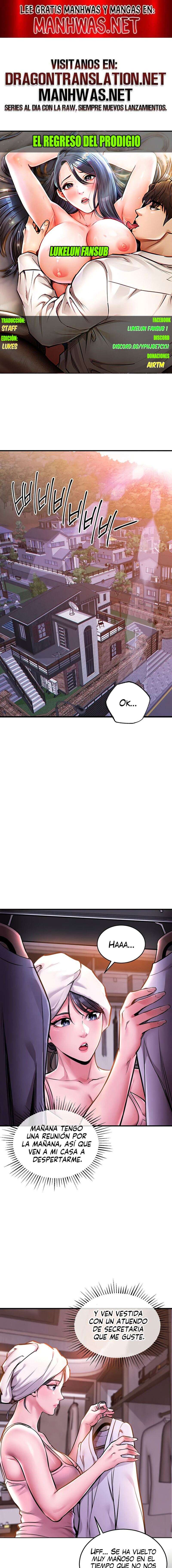 El regreso del prodigio Capítulo 7 - Página 1