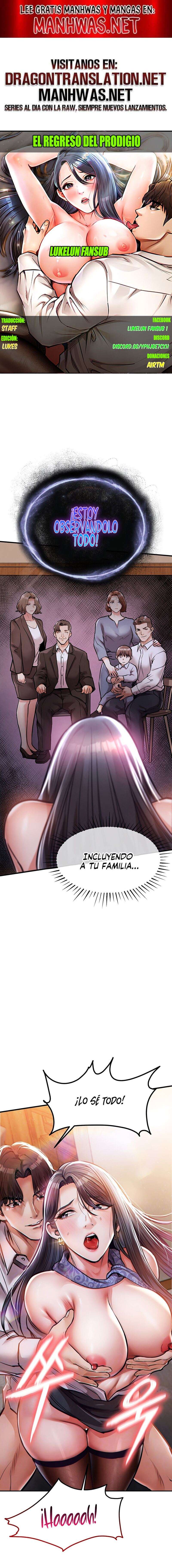 El regreso del prodigio Capítulo 9 - Página 1