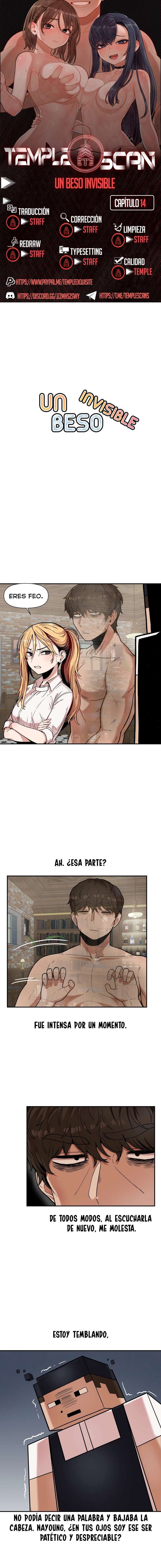 Un Beso Invisible Capítulo 14 - Página 1