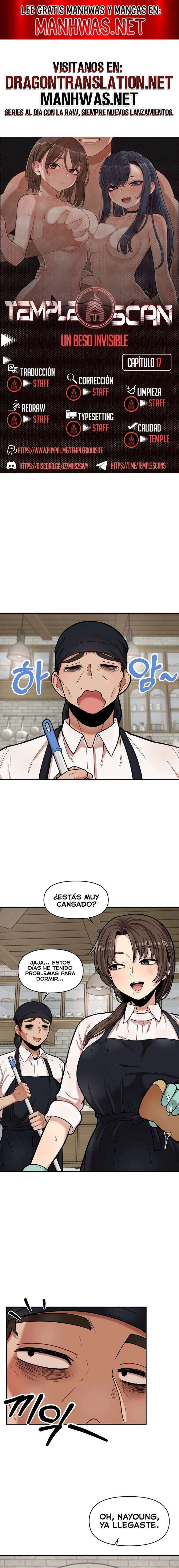 Un Beso Invisible Capítulo 17 - Página 1