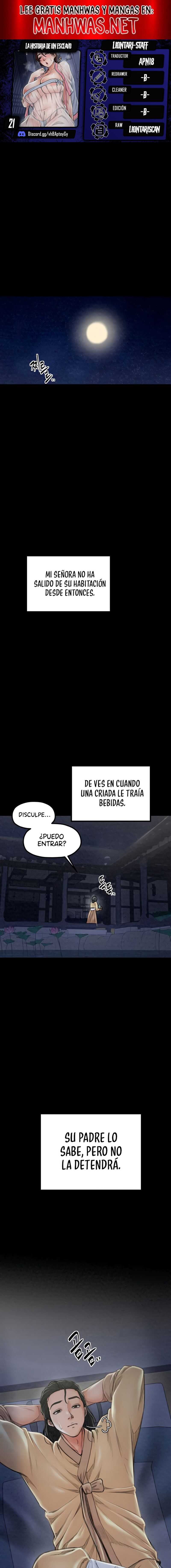 La historia de un esclavo Capítulo 21 - Página 1