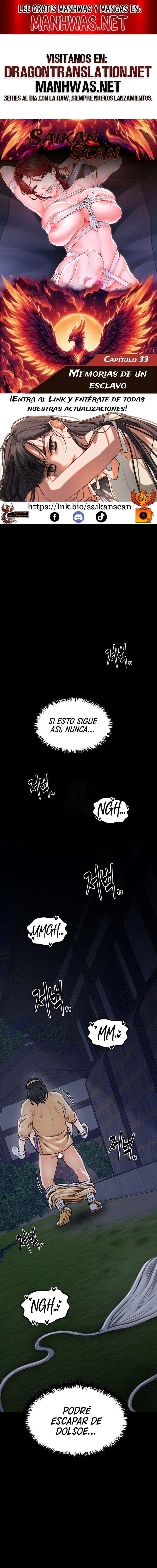 La historia de un esclavo Capítulo 33 - Página 1