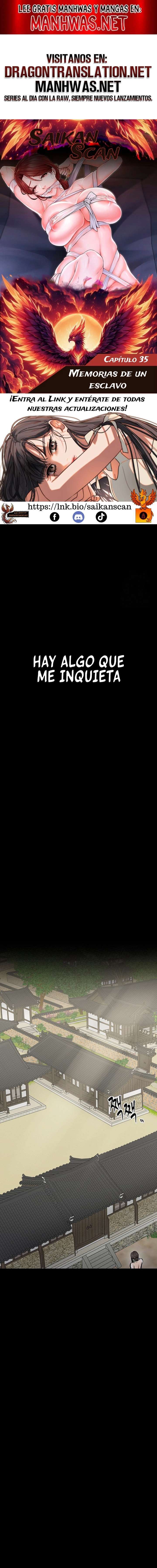 La historia de un esclavo Capítulo 35 - Página 1