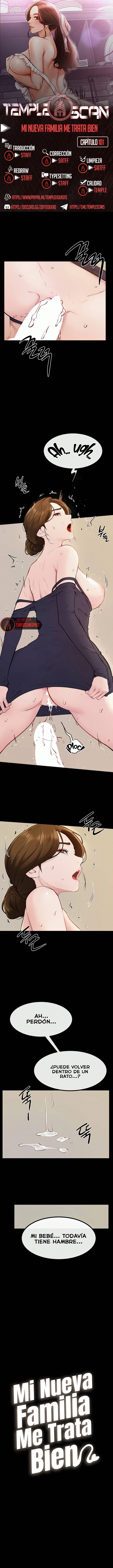 Mi nueva familia es muy amable. Capítulo 101 - Página 1