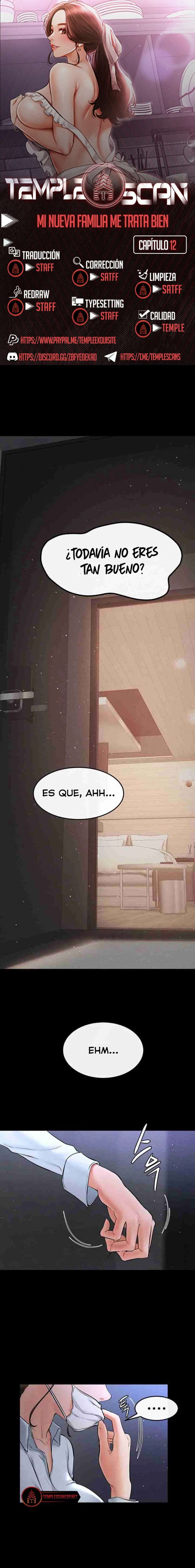 Mi nueva familia es muy amable. Capítulo 12 - Página 1