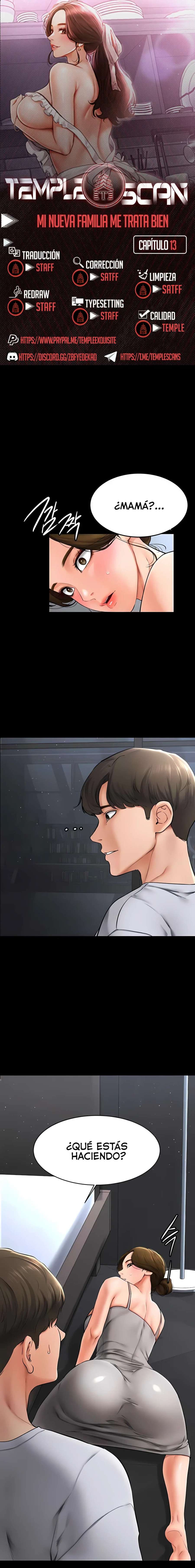 Mi nueva familia es muy amable. Capítulo 13 - Página 1