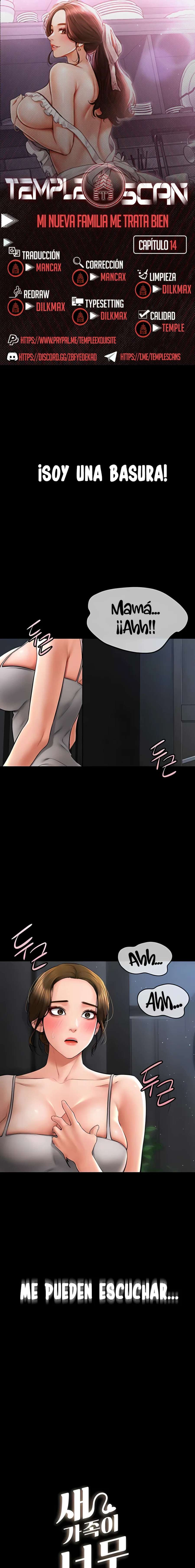 Mi nueva familia es muy amable. Capítulo 14 - Página 1