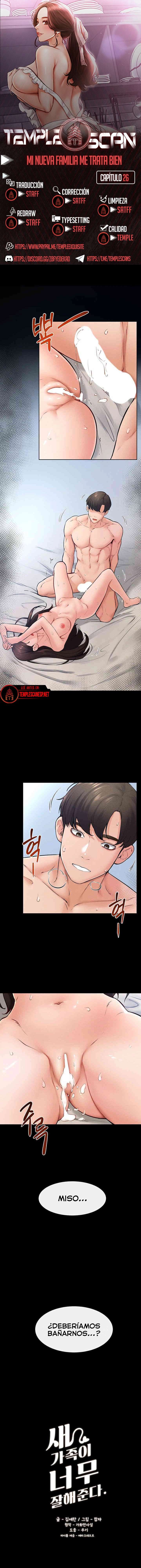 Mi nueva familia es muy amable. Capítulo 26 - Página 1