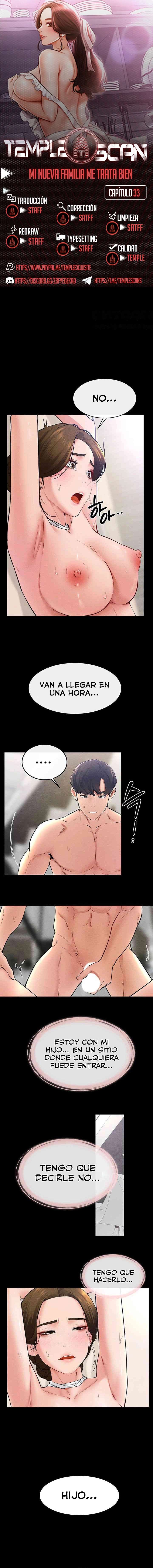 Mi nueva familia es muy amable. Capítulo 33 - Página 1