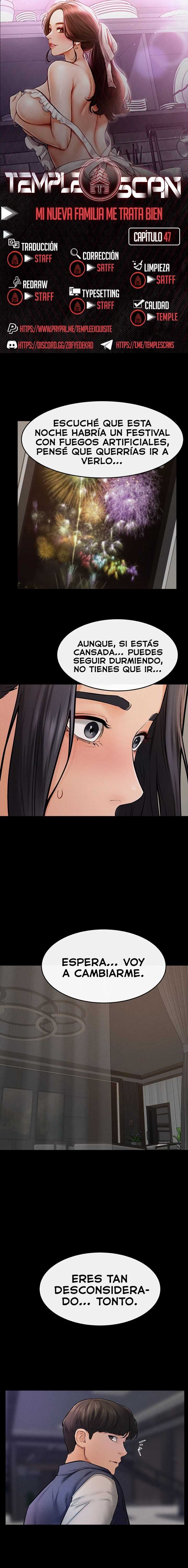 Mi nueva familia es muy amable. Capítulo 47 - Página 1