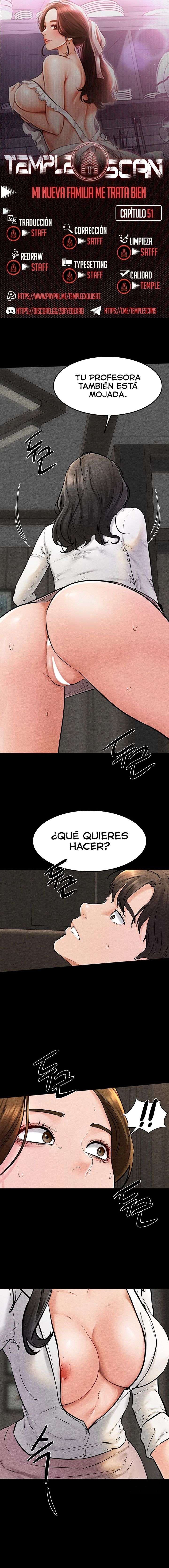 Mi nueva familia es muy amable. Capítulo 51 - Página 1