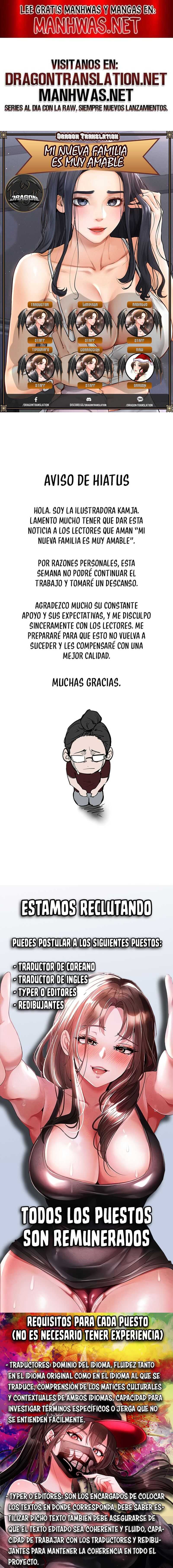 Mi nueva familia es muy amable. Capítulo 69.5 - Página 1