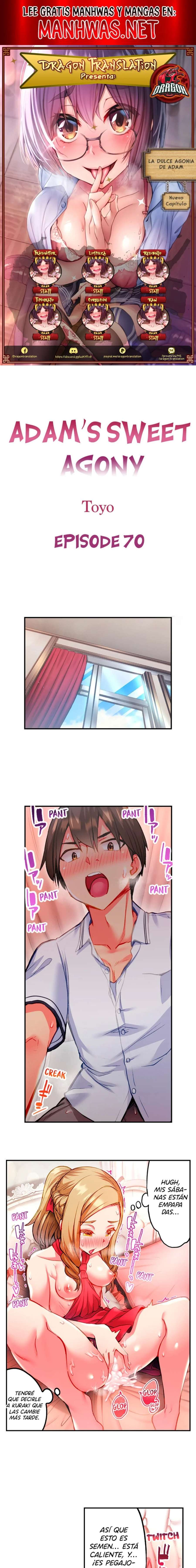 La dulce agonia de Adam Capítulo 70 - Página 1