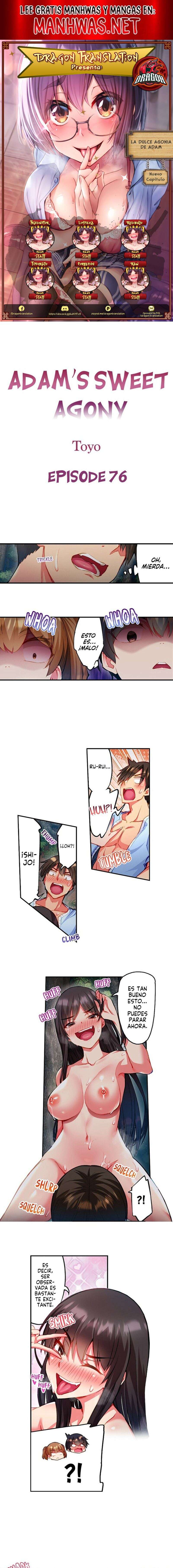 La dulce agonia de Adam Capítulo 76 - Página 1