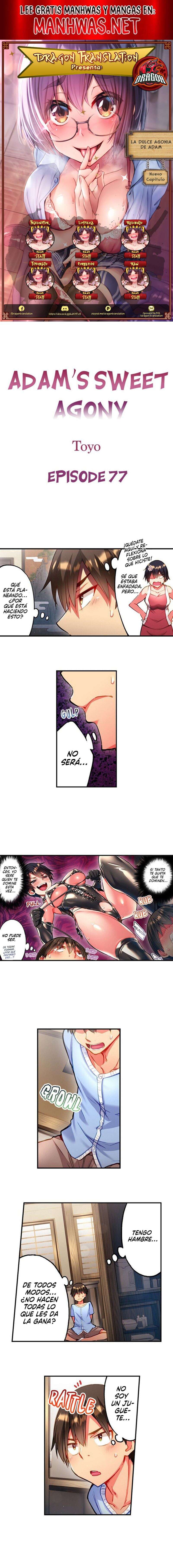 La dulce agonia de Adam Capítulo 77 - Página 1