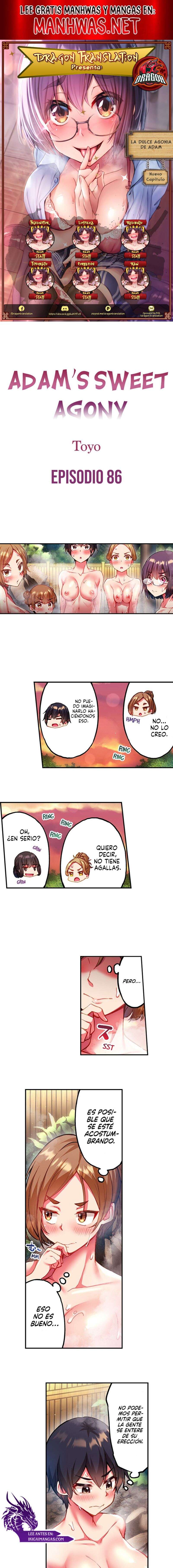 La dulce agonia de Adam Capítulo 86 - Página 1