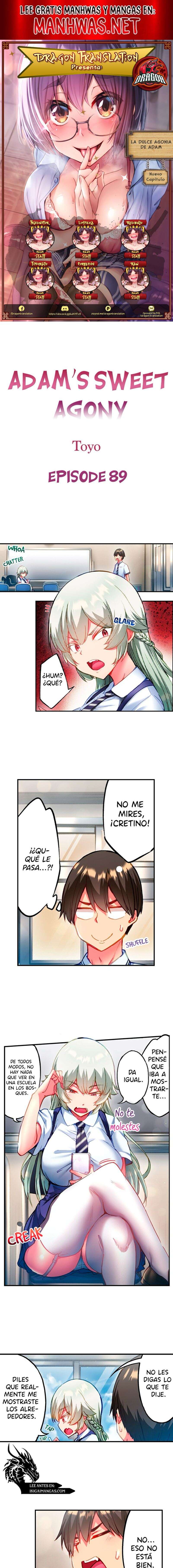 La dulce agonia de Adam Capítulo 89 - Página 1