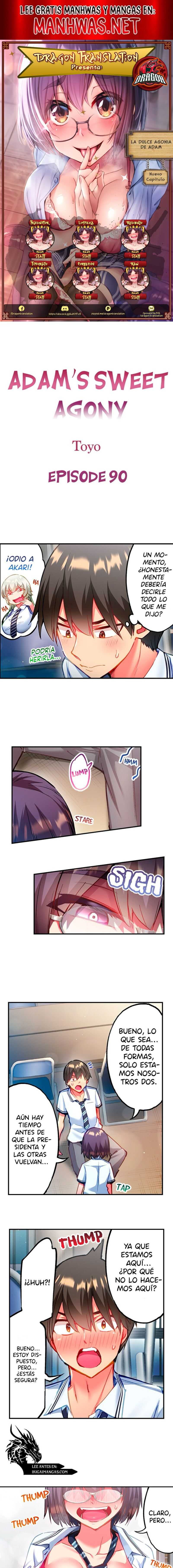 La dulce agonia de Adam Capítulo 90 - Página 1