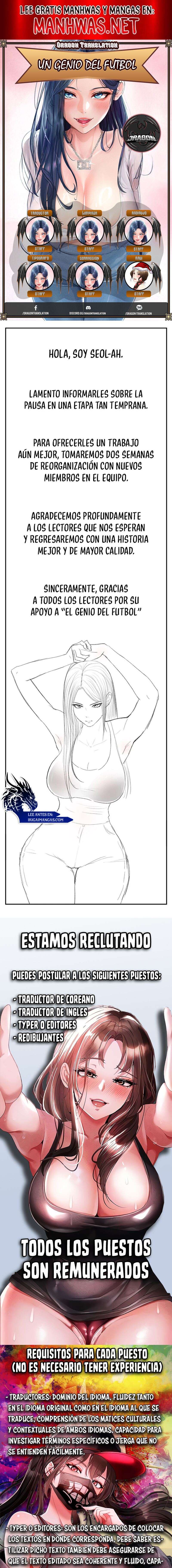 Un genio del futbol Capítulo 15.1 - Página 1