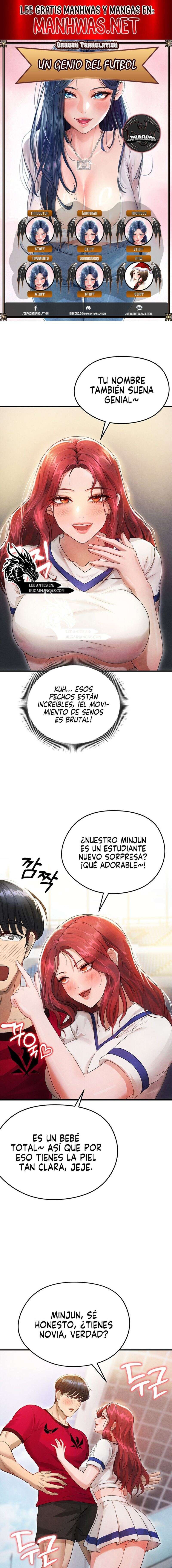 Un genio del futbol Capítulo 4 - Página 1
