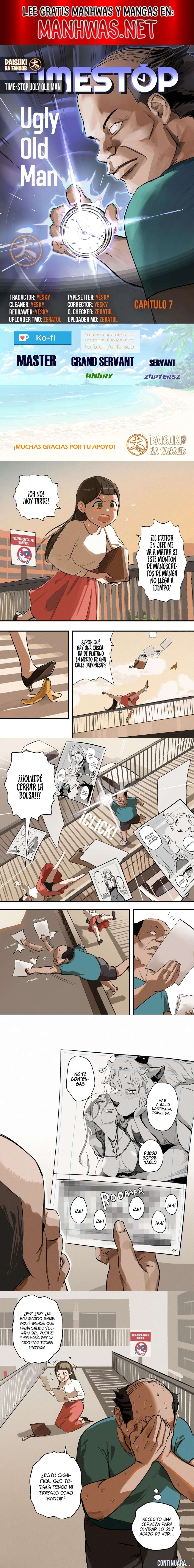 Time-stop Ugly Old Man Capítulo 7 - Página 1