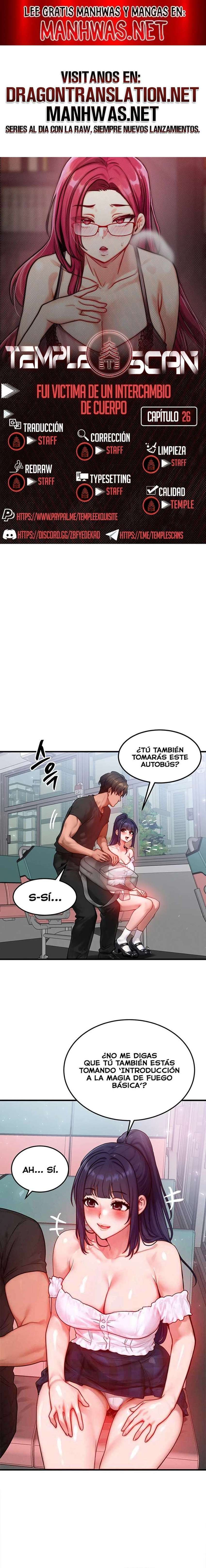 Intercambio de cuerpos Capítulo 26 - Página 1