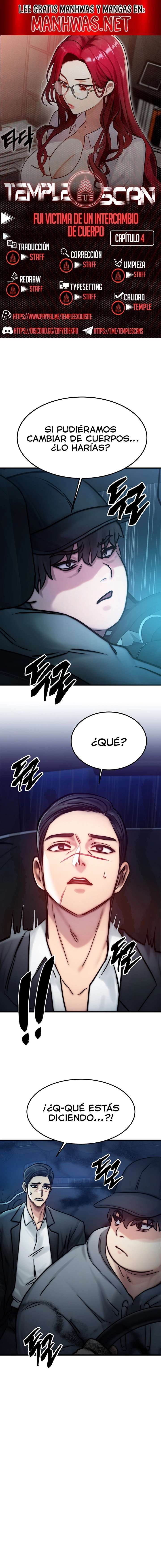 Intercambio de cuerpos Capítulo 4 - Página 1