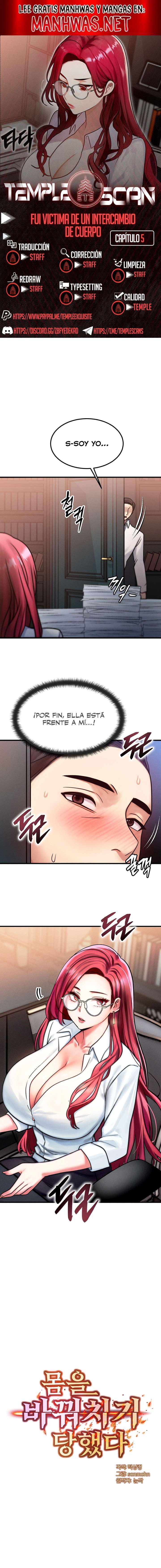 Intercambio de cuerpos Capítulo 5 - Página 1