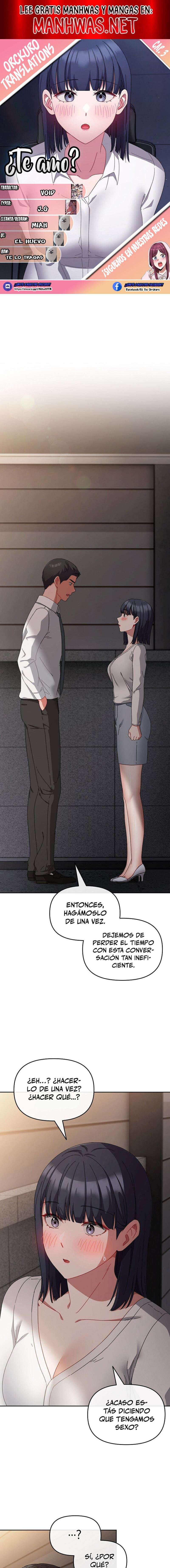 ¿Te amo? Capítulo 3 - Página 1