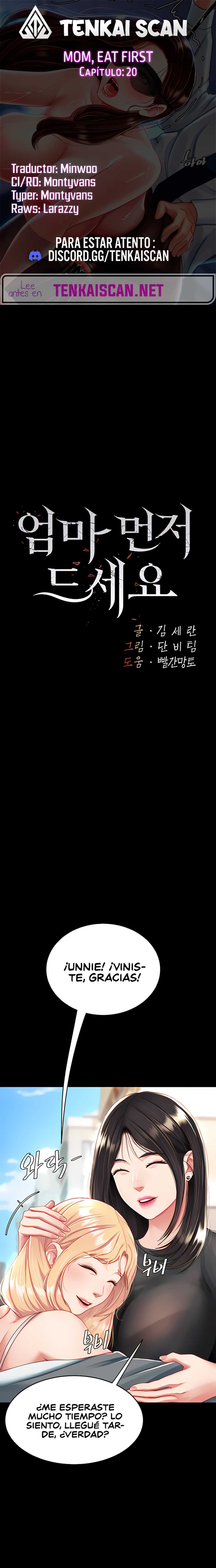 Me comí a tu madre primero Capítulo 20 - Página 1