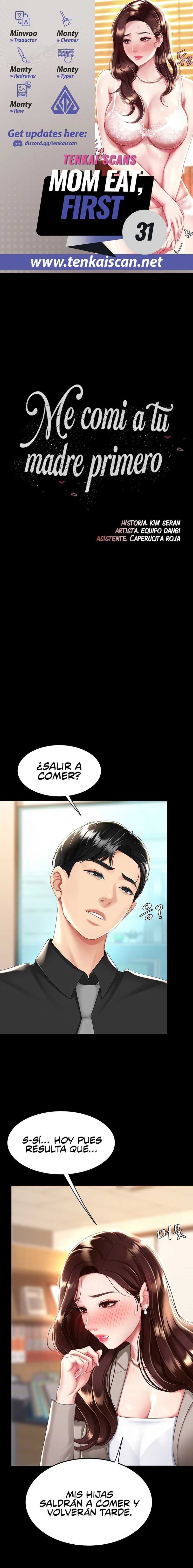 Me comí a tu madre primero Capítulo 31 - Página 1