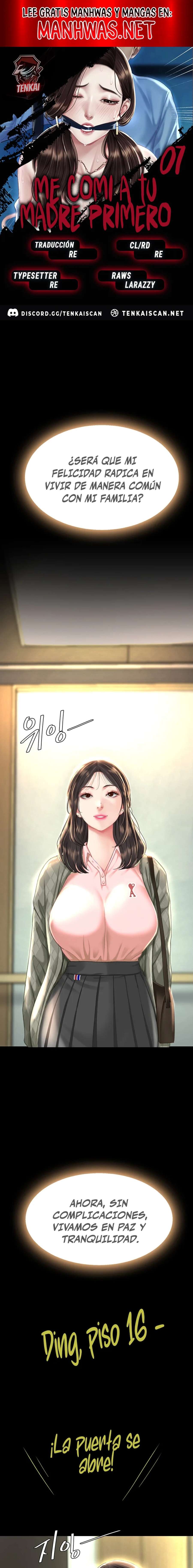 Me comí a tu madre primero Capítulo 7 - Página 1