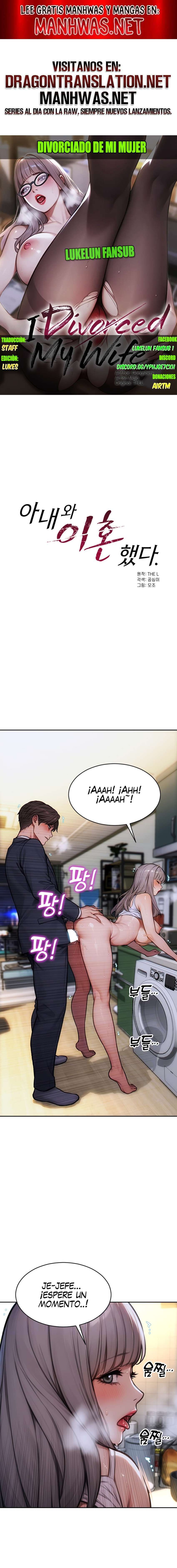 Divorciado de mi mujer Capítulo 18 - Página 1