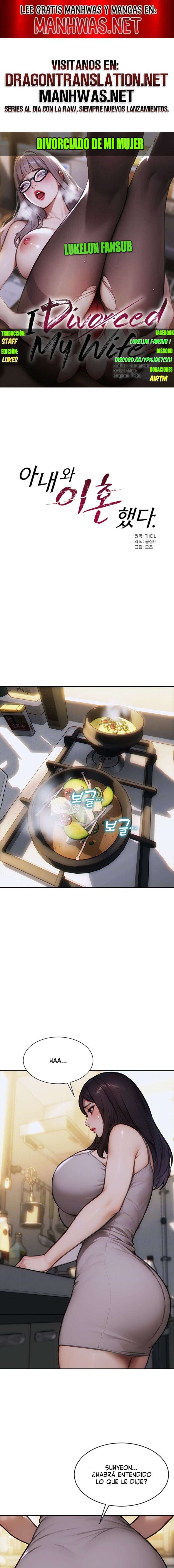 Divorciado de mi mujer Capítulo 19 - Página 1