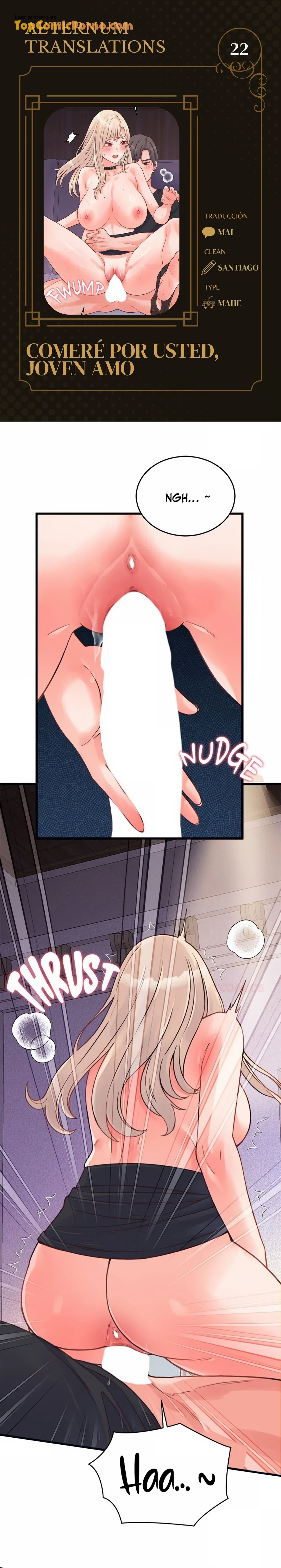Comeré por usted, joven amo Capítulo 22 - Página 1