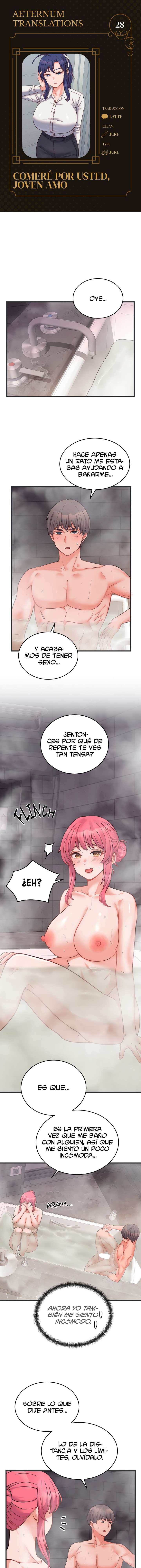 Comeré por usted, joven amo Capítulo 28 - Página 1