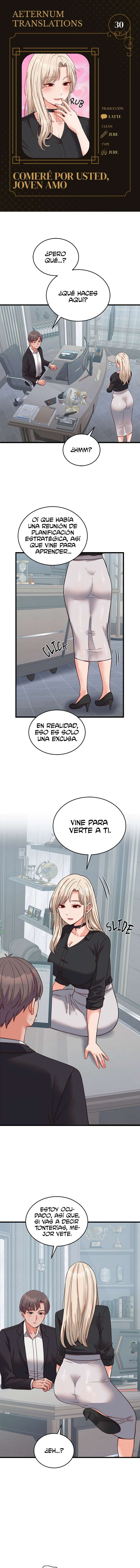 Comeré por usted, joven amo Capítulo 30 - Página 1