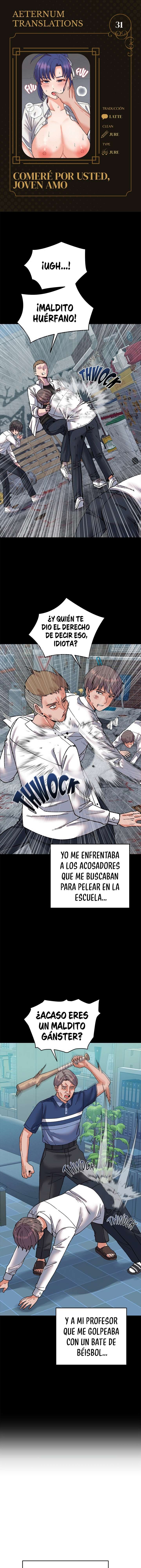 Comeré por usted, joven amo Capítulo 31 - Página 1