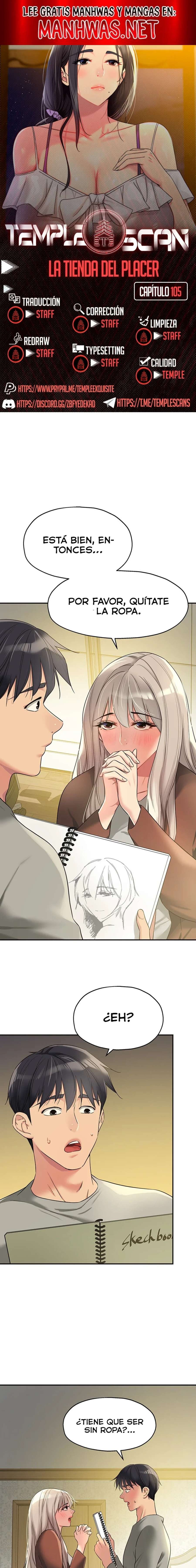 La Tienda del Placer Capítulo 105 - Página 1