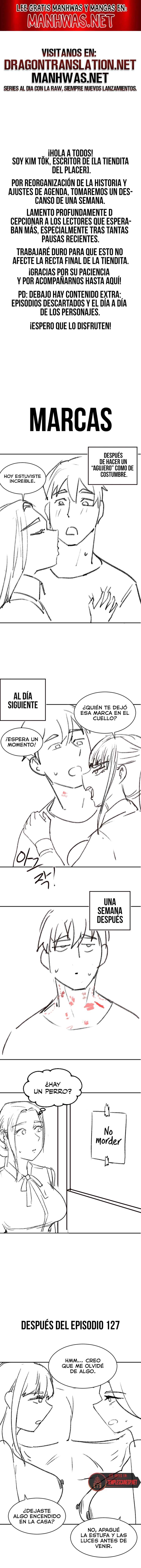 La Tienda del Placer Capítulo 127.5 - Página 1