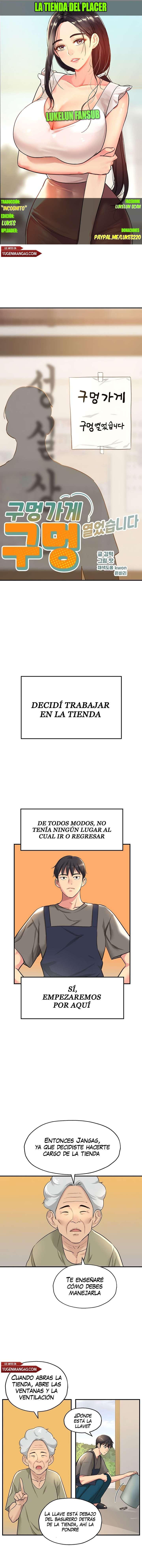 La Tienda del Placer Capítulo 4 - Página 1