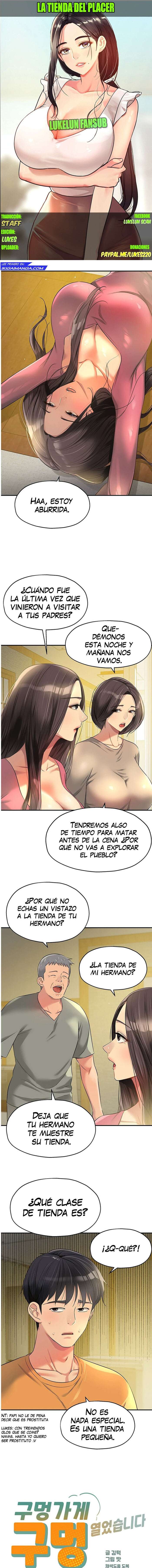 La Tienda del Placer Capítulo 83 - Página 1