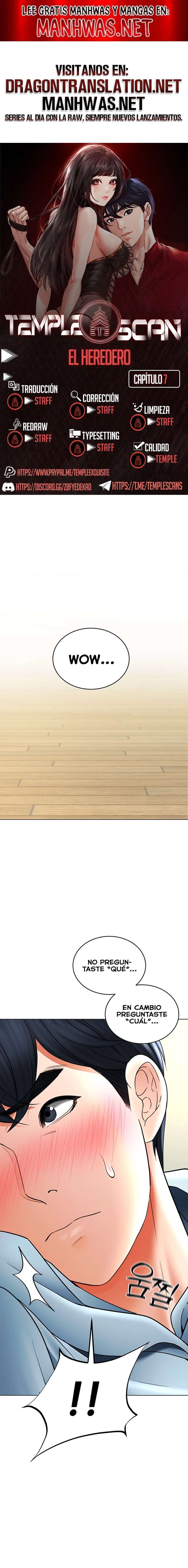 La propiedad del heredero Capítulo 7 - Página 1