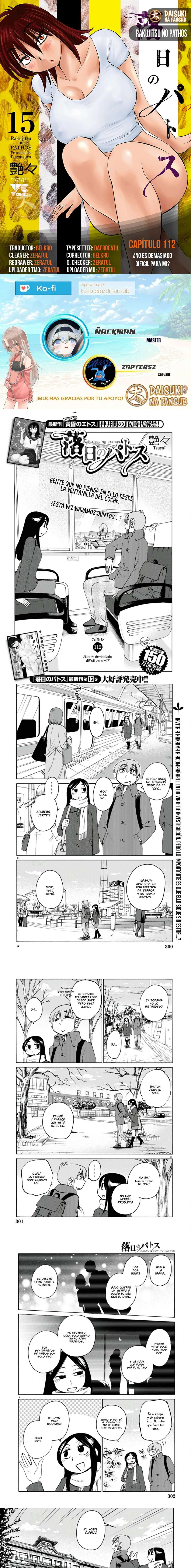 Rakujitsu no Pathos Capítulo 112 - Página 1