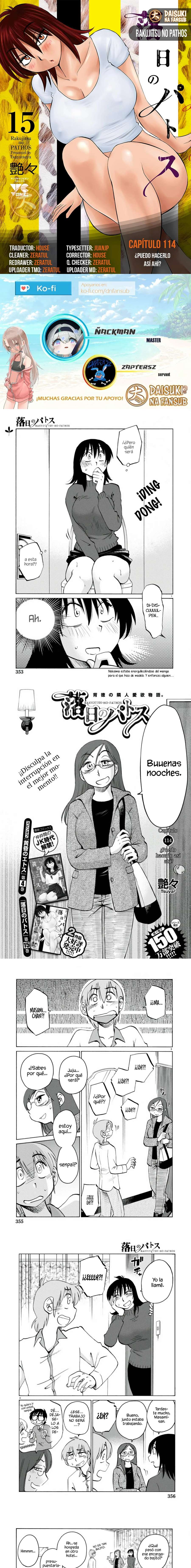 Rakujitsu no Pathos Capítulo 114 - Página 1