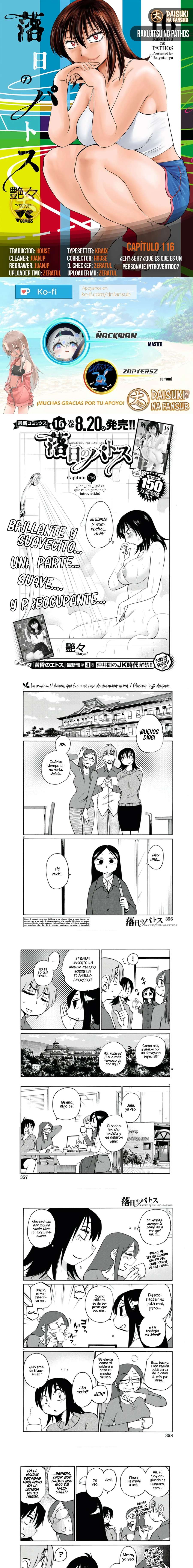 Rakujitsu no Pathos Capítulo 116 - Página 1