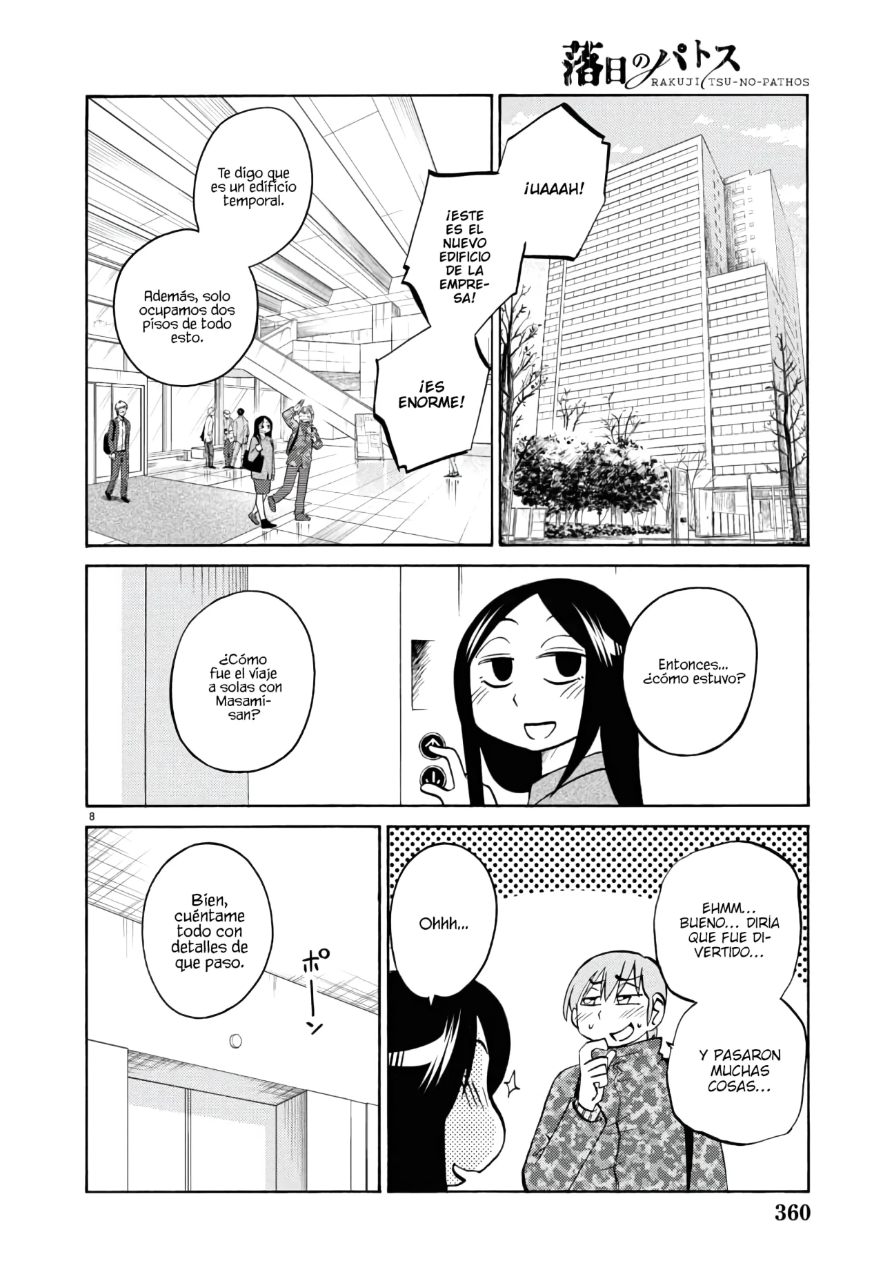 Rakujitsu no Pathos Capítulo 128 - Página 10