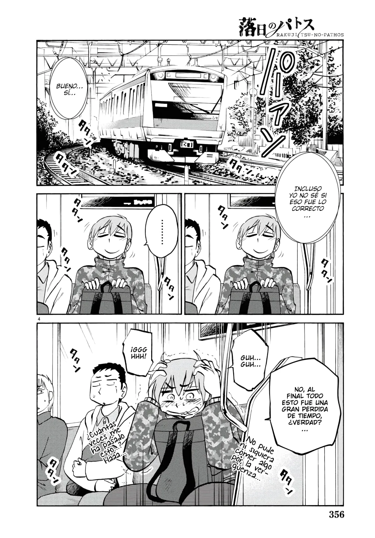 Rakujitsu no Pathos Capítulo 128 - Página 6